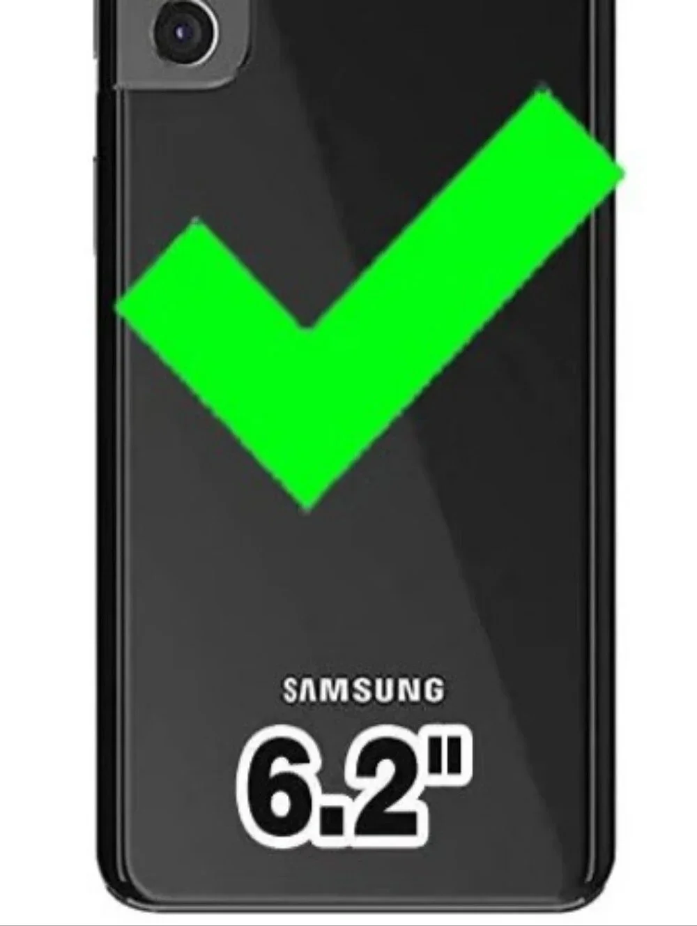Samsung S21 Phone Black Luxury Wallet Case w/Wrist & Shoulder Straps, NWT